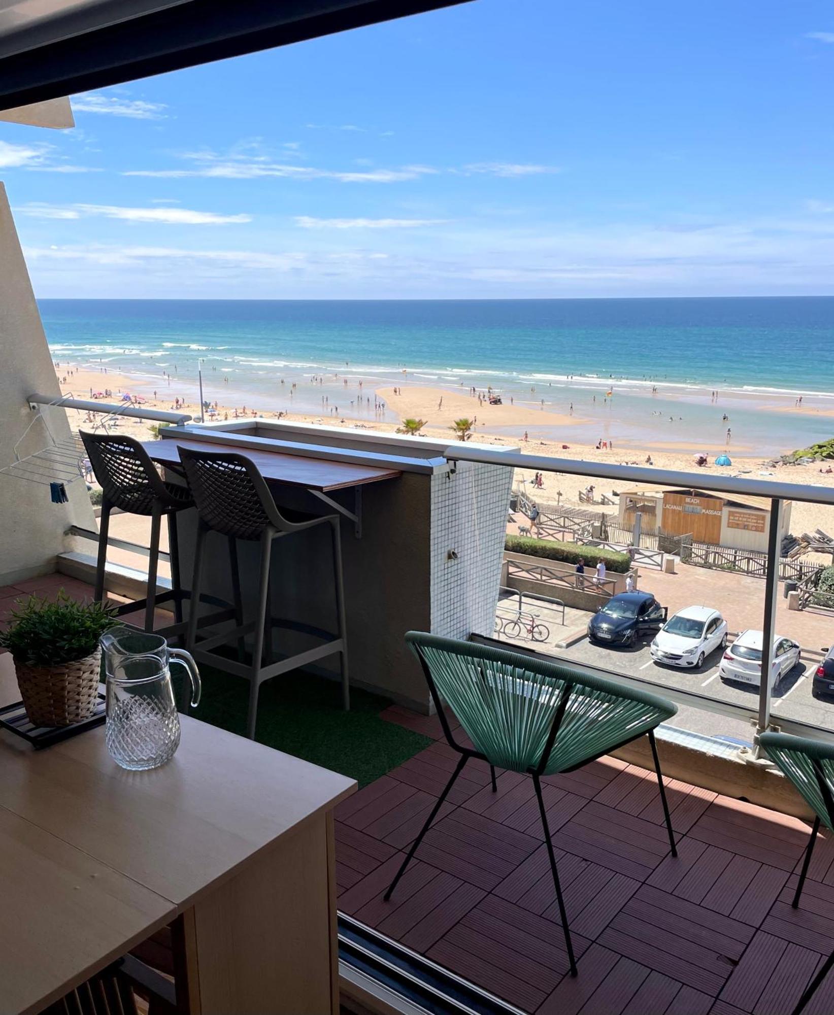 Studio Vue Imprenable Sur Ocean Lacanau Eksteriør billede